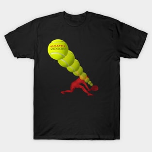 Padel sport 7 red T-Shirt